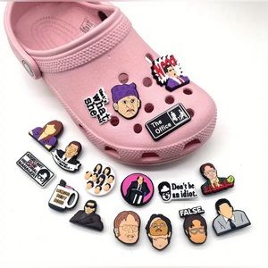 Croc Charms - The Office -17 pc , Michael Scott, Dwight